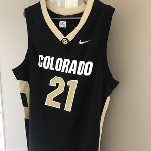 Colorado Nike basketball jersey